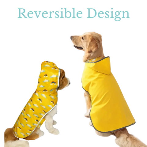 Reversible Raincoat - Yellow