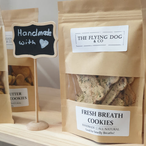 handmade dog treats fresh breathe