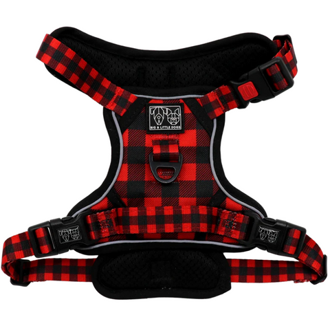 All rounder Harness - Plaid - The Flying Dog n Co