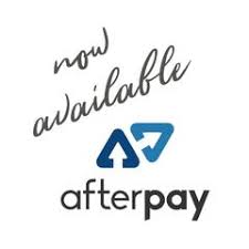 AFTERPAY NOW AVAILABLE!