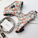 Toadstool Wonderland Christmas harness - The Flying Dog n Co