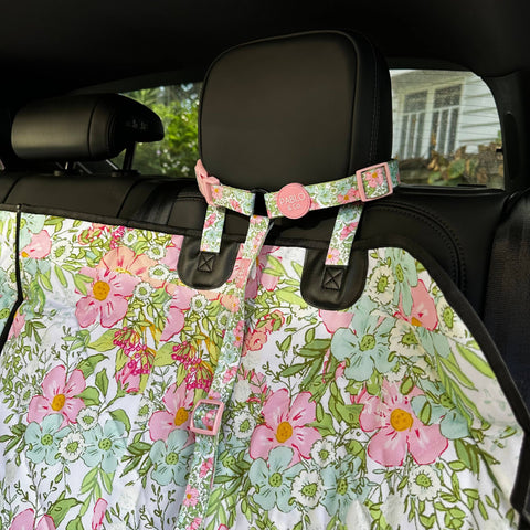 Flora & Fern: Headrest Dog Car Restraint