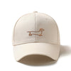 Fashion Dachshund Brown Silhouette Baseball Cap Unisex - The Flying Dog n Co
