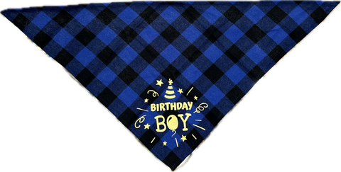 Birthday bandana