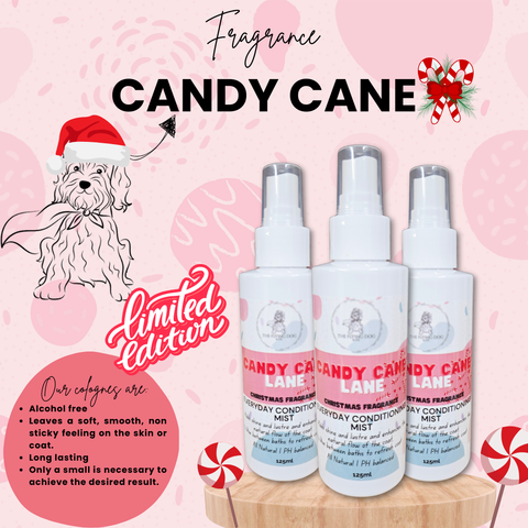 Candy Cane Lane - Dog Cologne Conditioning Mist