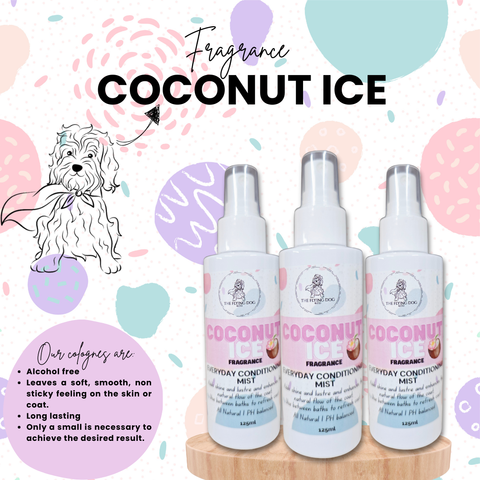 Coconut Ice - Dog Cologne Conditioning Mist