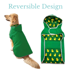 Reversible Raincoat - Green