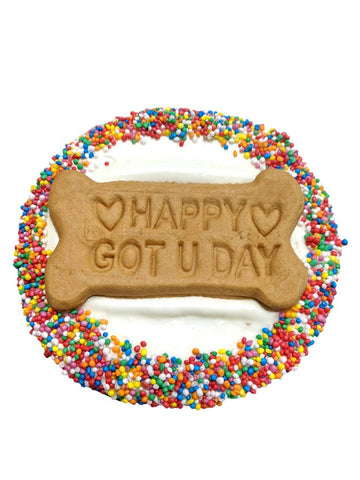 Happy Got-U Day Cookie Cake