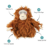 Fringe - Oranga-Hug Dog Toy - The Flying Dog n Co