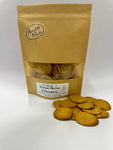 Handmade Peanut butter and pumpkin baked biscuits - The Flying Dog n Co