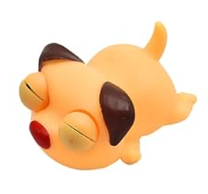 Pop-eye Dog Squeeze Toy