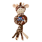 KONG Wubba No Stuff Girafe Dog Toy