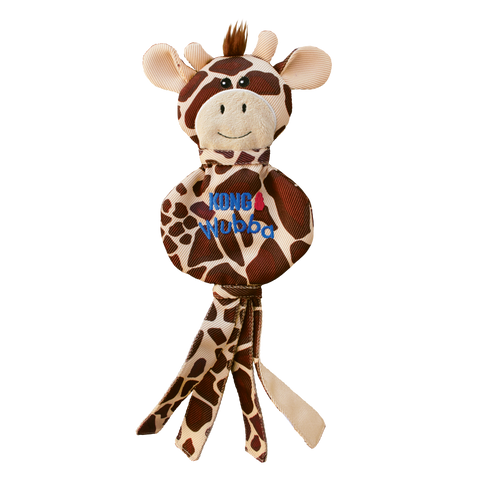 KONG Wubba No Stuff Girafe Dog Toy