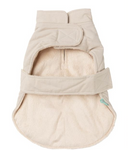 Cotton winter wrap vest - Sandstone - The Flying Dog n Co
