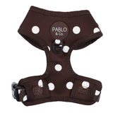 Polka Dots: Adjustable Harness - The Flying Dog n Co