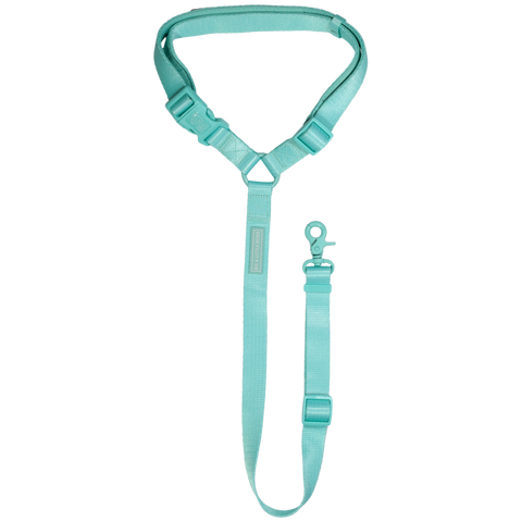 PREMIUM DOG CAR HEADREST RESTRAINT: Aqua