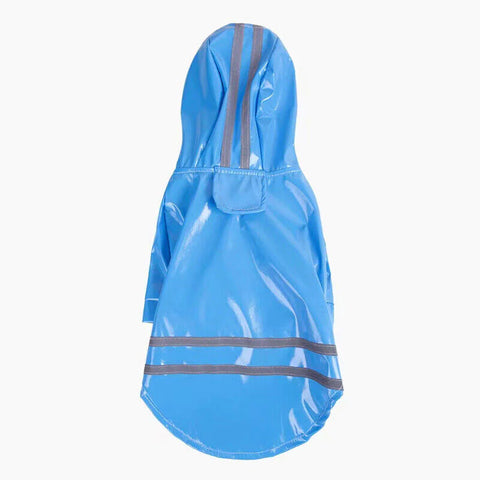 Dog raincoat Blue
