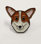 Mini Dog Head Brooch