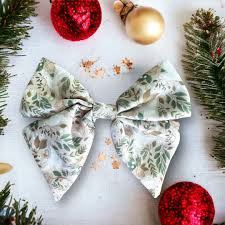 Dog Sailor Bow | Christmas Doves