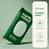 Earth Rated- Pet Wipes - 100 wipes