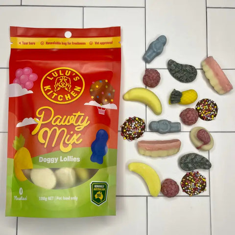 Pawty Mix Lollies for Dogs - 100g