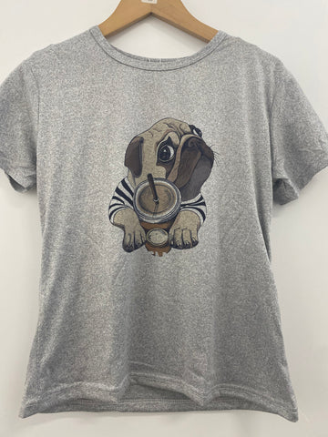Pug & Coffee - T-shirt