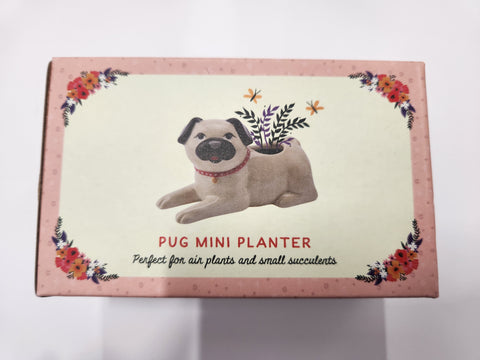 Mini Planter - Pug