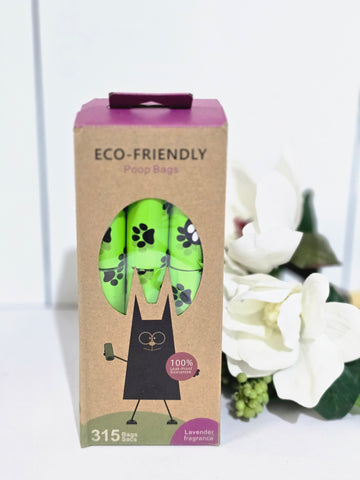 Eco friendly lavender fragranced waste bags