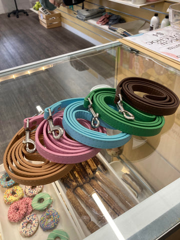 Coloured Leather Lead
