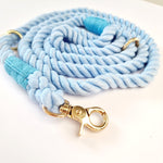 "Peacharoo" Peach - Luxe and Strong Rope Lead - The Flying Dog n Co