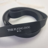 Waterproof "Black" - dog lead - The Flying Dog n Co