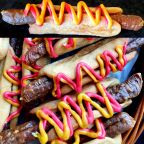 Hot dog - gourmet dog treat - The Flying Dog n Co