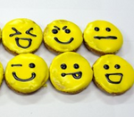 Emoji dog biscuits - The Flying Dog n Co